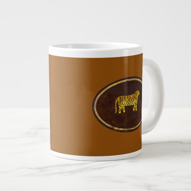 Der Tiger 2009 Jumbo-Tasse (Vorderseite Rechts)