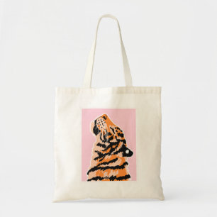 Der Tiger mit schwarzem Streifen Tragetasche