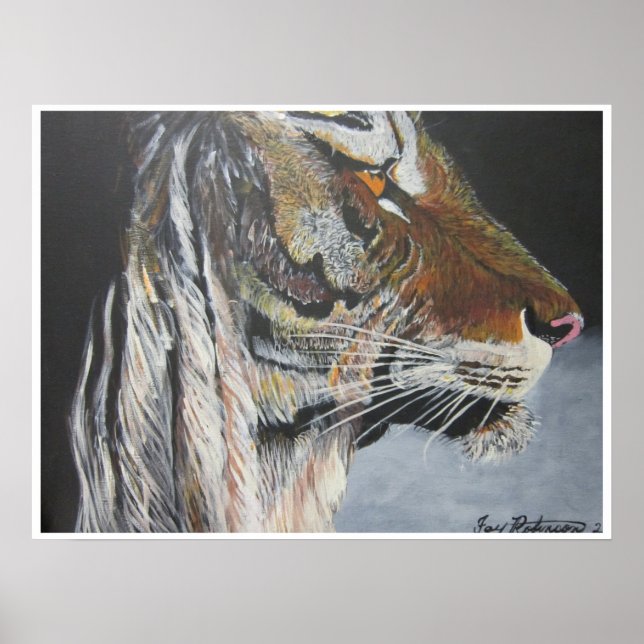 Der Tiger Poster (Vorne)