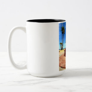 Der Tile Fountain Mug Zweifarbige Tasse