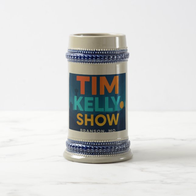 Der Tim Kelly Show Bierkrug Bierglas (Mittel)