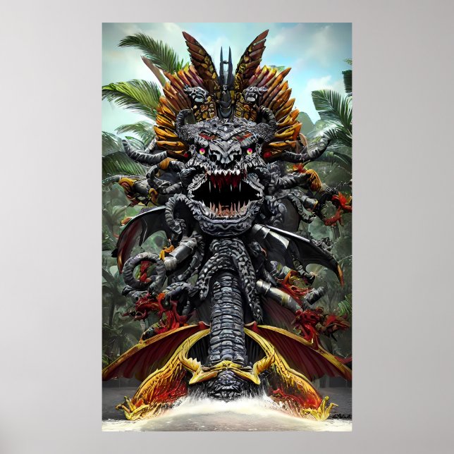 Der Timingila erwacht Poster (Vorne)