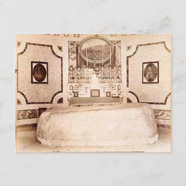 Der "Tisch Christi" in Nazareth Postkarte (Vorderseite)