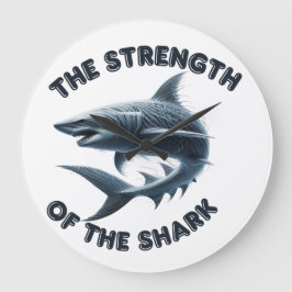 Der Titan des Ozeans Große Wanduhr