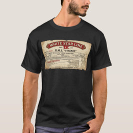 Der "Titanic-Jungfernfahrt"-Bordpass T-Shirt