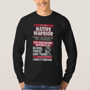 Der Tittle Native American kann nicht geerbt werde T-Shirt