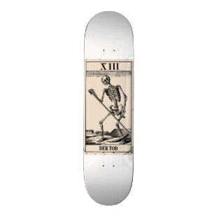 Der Tod / Death Tarot Card Skateboard