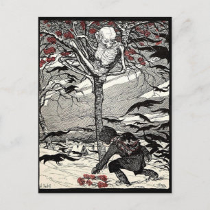Der Tod im Baum Postcard Postkarte