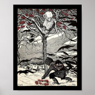 Der Tod im Baum-Poster Poster