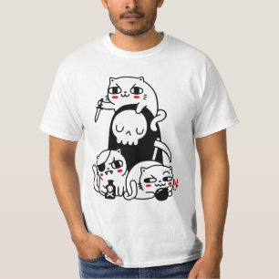 Der Tod ist eine Katze, die von einem Verwandten g T-Shirt