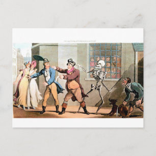 Der Tod sammelt seine ordentliche Postkarte