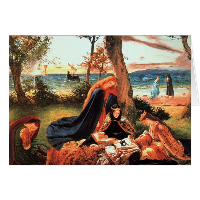 Der Tod von König Arthur (Vorderseite (Horizontal))