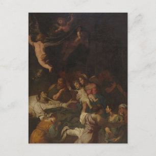 Der Tod von Saint Anne durch Fabrizio Chiari Postkarte