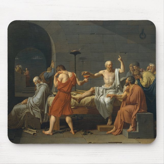 Der Tod von SOCRATES Mousepad (Vorne)