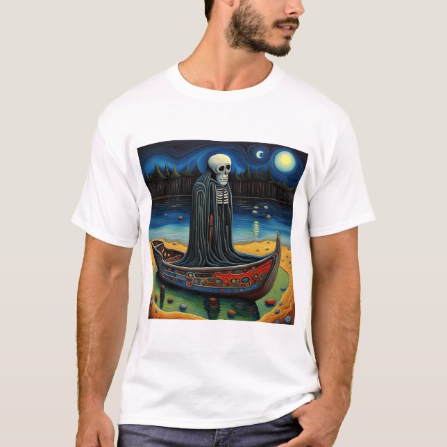 Der Tod wartet an der Küste 2 T-Shirt (Vorderseite)