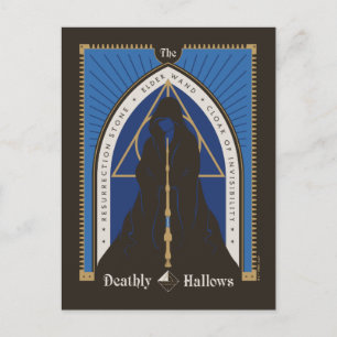 Der todbringende Glattleder, Wand und Stein Postkarte