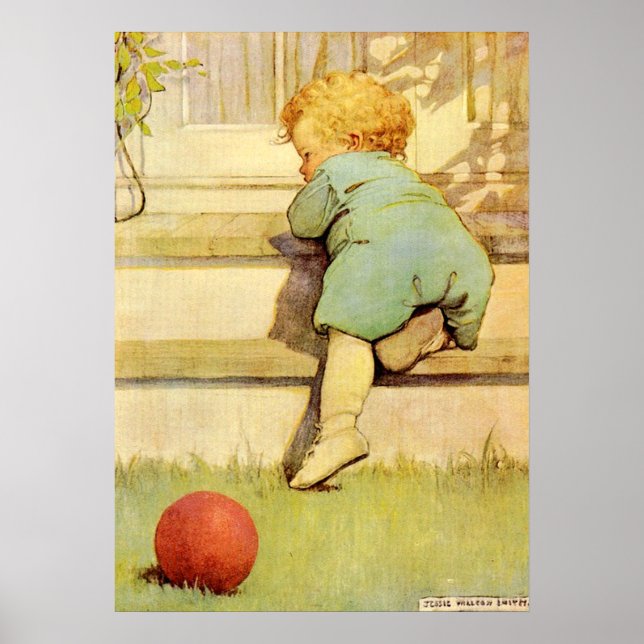 Der Toddling Baby Boy Poster (Vorne)