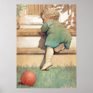 Der Toddling Baby Boy von Jessie Willcox Smith Poster