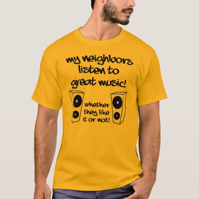 Der tolle Musik-Funny-T - Shirt (Vorderseite)