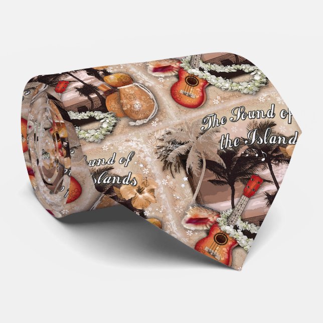 Der Ton der Inseln Krawatte (Gerollt)