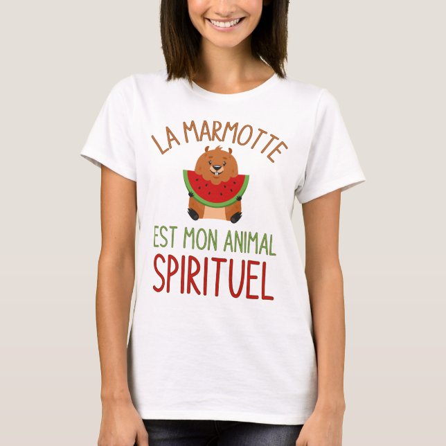 Der Topf ist mein spirituelles Tier T-Shirt (Vorderseite)