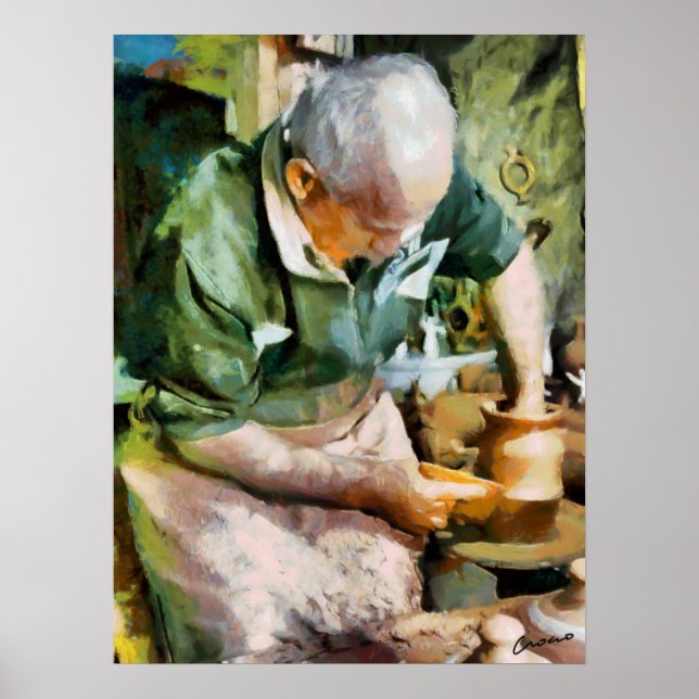 Der Töpfer Poster (Vorne)