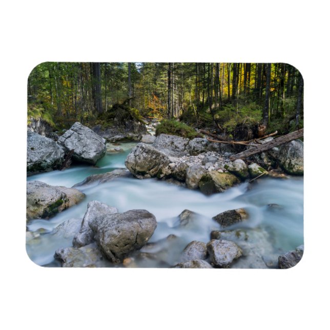 Der Torrent Ramsauer Ache Magnet (Horizontal)