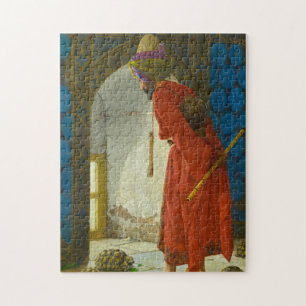 Der Tortoise Trainer, 1906 von Osman Hamdi Bey Puzzle