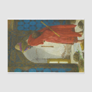 Der Tortoise Trainer, 1906 von Osman Hamdi Bey Seidenpapier