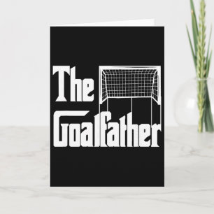 Der Torvater Papa Fußball Torwart Torhüter Trainer Karte