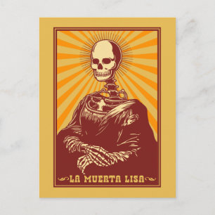 Der tote Lisa Postkarte
