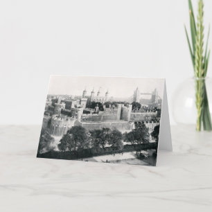 Der Tower of London Karte