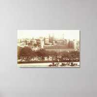 Der Tower of London (sepia Foto)