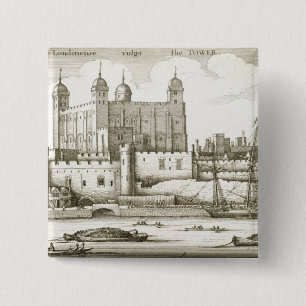 Der Tower von London, 1647 (Stich) Button