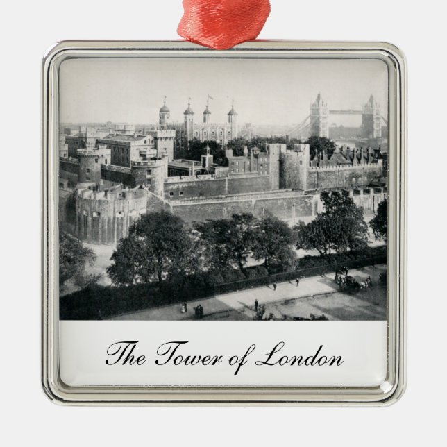 Der Tower von London Ornament Aus Metall (Vorne)