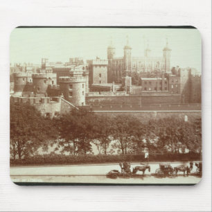 Der Tower von London (Sepia-Foto) Mousepad