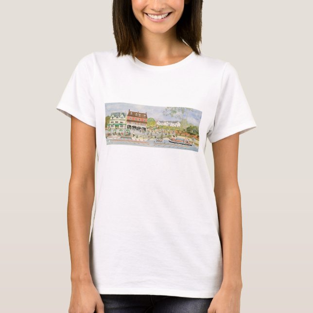 Der Towpath Walton-auf-Themse T-Shirt (Vorderseite)
