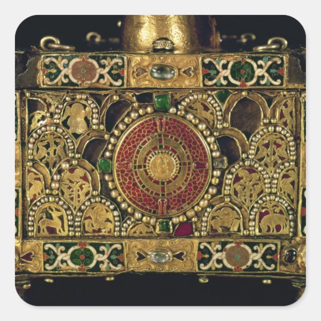 Der tragbare Altar von St. Andrew Quadratischer Aufkleber (Vorderseite)