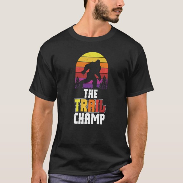 Der Trail Champion Women Running Athlete Sport T-Shirt (Vorderseite)