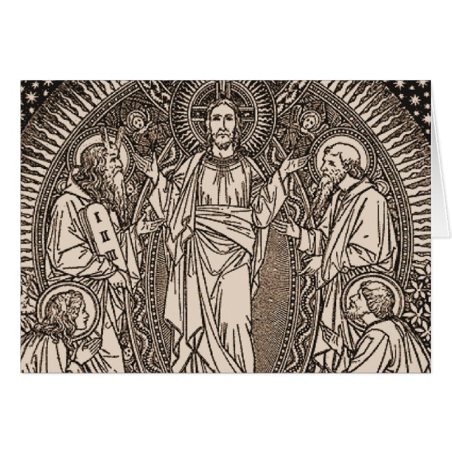 Der Transfiguration unseres Lords Jesus Christus (Vorderseite (Horizontal))