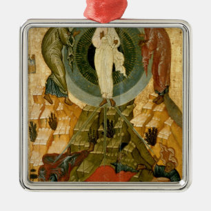 Der Transfiguration unseres Lords Silbernes Ornament