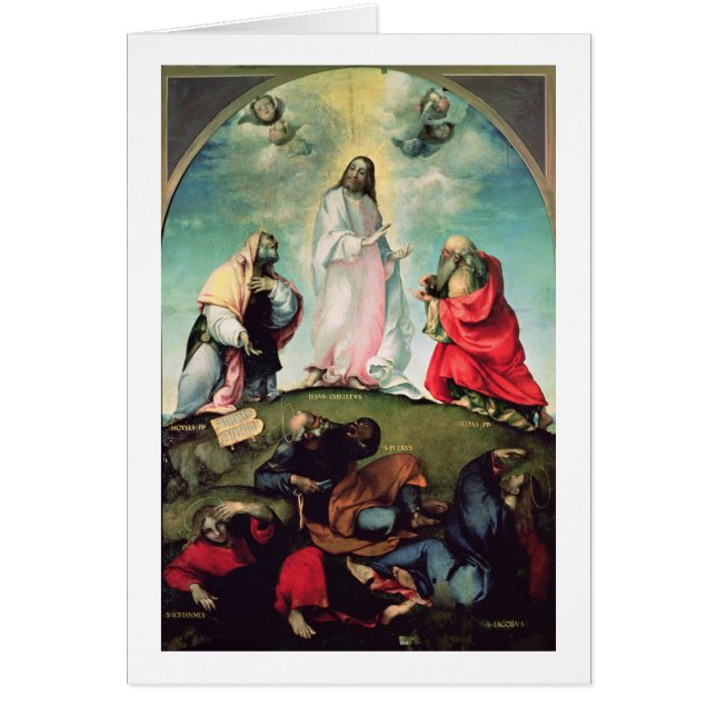 Der Transfiguration von Christus, c.1510-12 (Öl (Vorne)