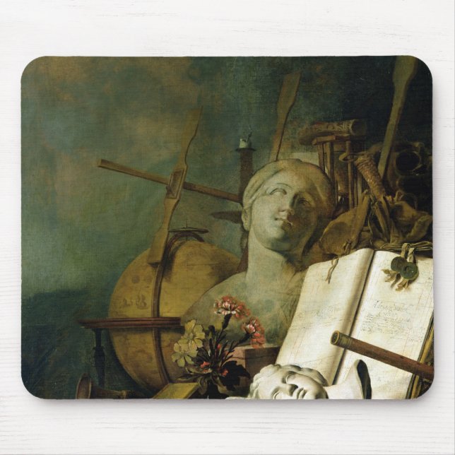 Der Transience aller irdischen Sachen, c.1660 Mousepad (Vorne)