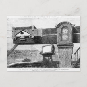 Der Transit der Venus Postkarte