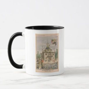 Der Transvaal-Pavillon an dem universellen Tasse