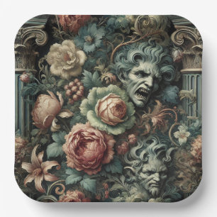 ⚰️ Der Trauerrat – Gothic Victorian Pappteller