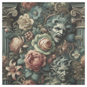 Der Trauerrat - Gotische Erklärung - Tile Stoff