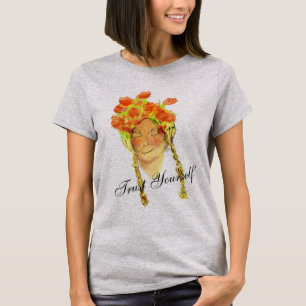 Der Traum der Frau personalisiert Text Vertrauen S T-Shirt