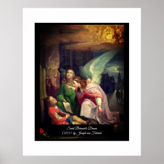 Der Traum des Heiligen Bernard Poster