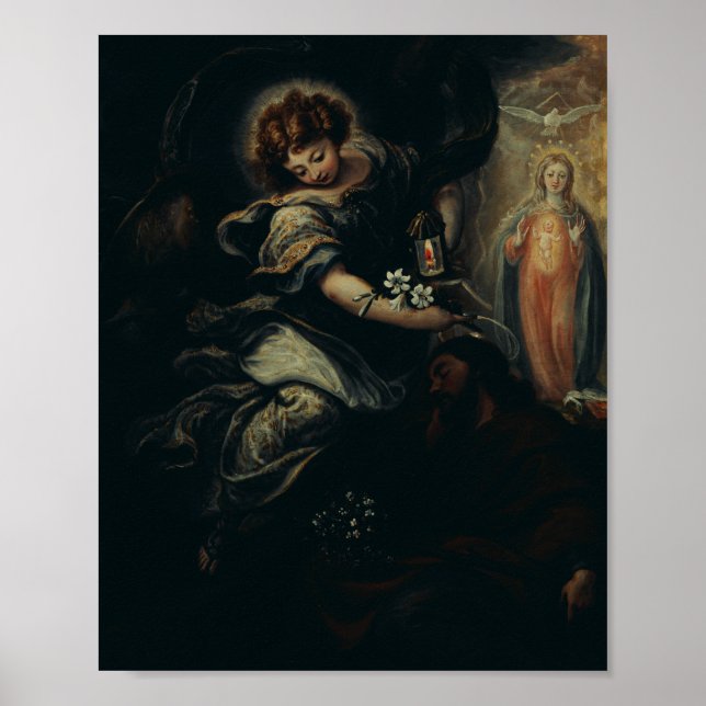 Der Traum des heiligen Joseph Poster (Vorne)